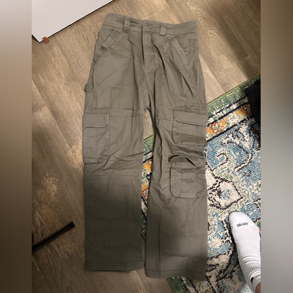 Men's Olive Cargo Pants